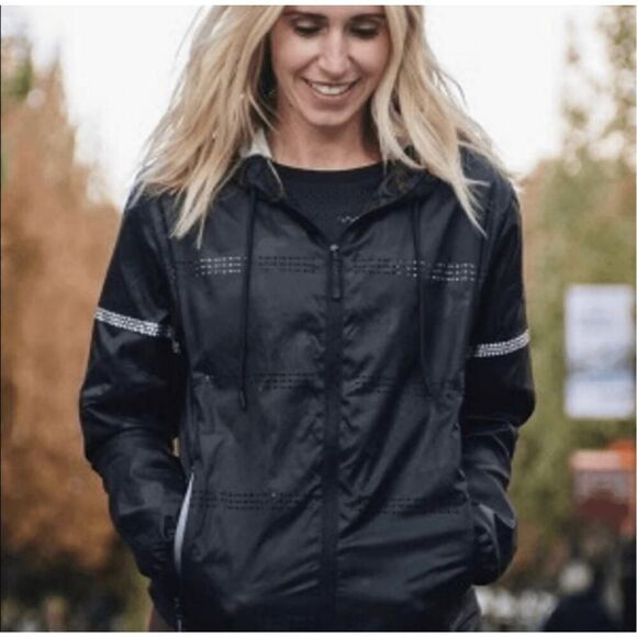 Zyia Active One More Rep Full Zip Windbreaker Active Jacket Sz S - Picture 1 of 7
